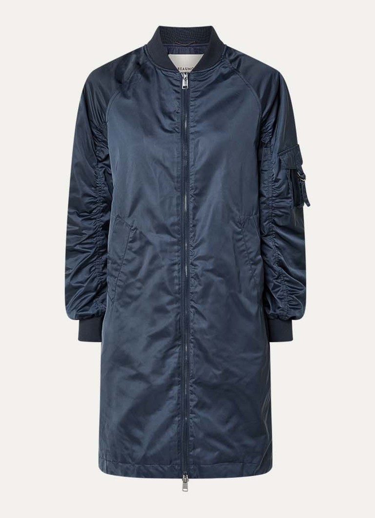 Beaumont Dames Ali jas met steekzakken in de kleur Blauw, maat: 38