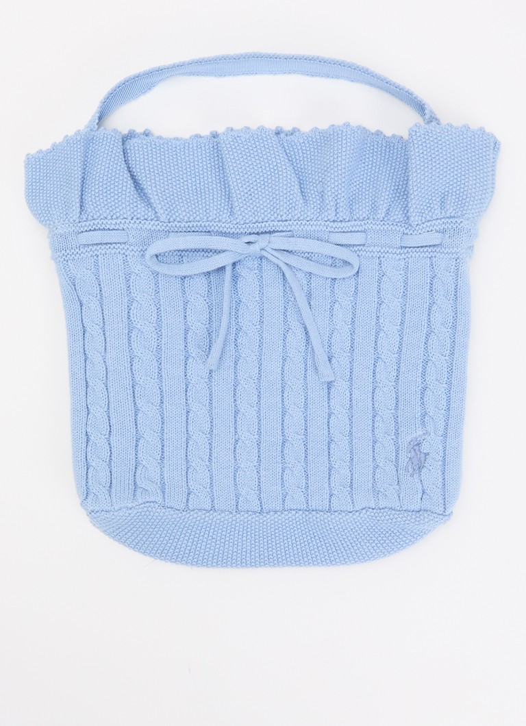 Ralph Lauren Sweater mini tas met logo
