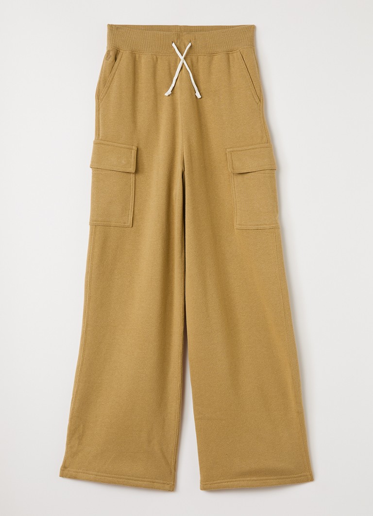 Ralph Lauren Meisjes Joggingbroek met klepzakken in de kleur Camel, maat: S=128