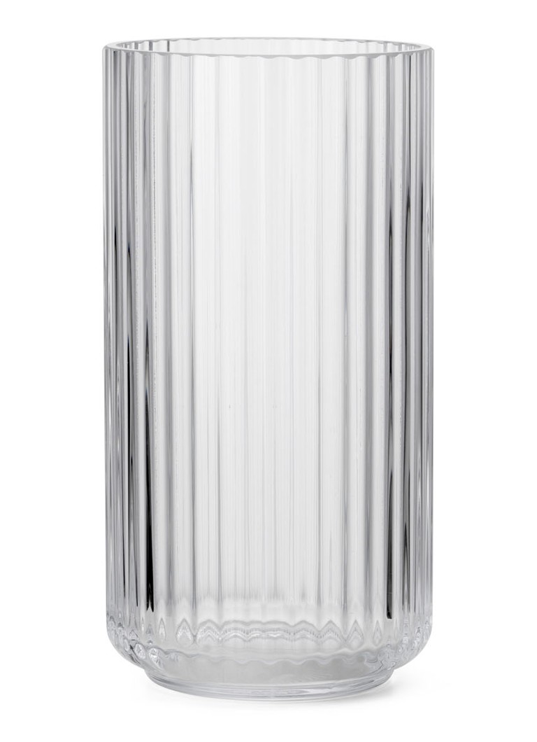 Lyngby Porcelaen Lyngby vaas 20 cm Transparant - Deal