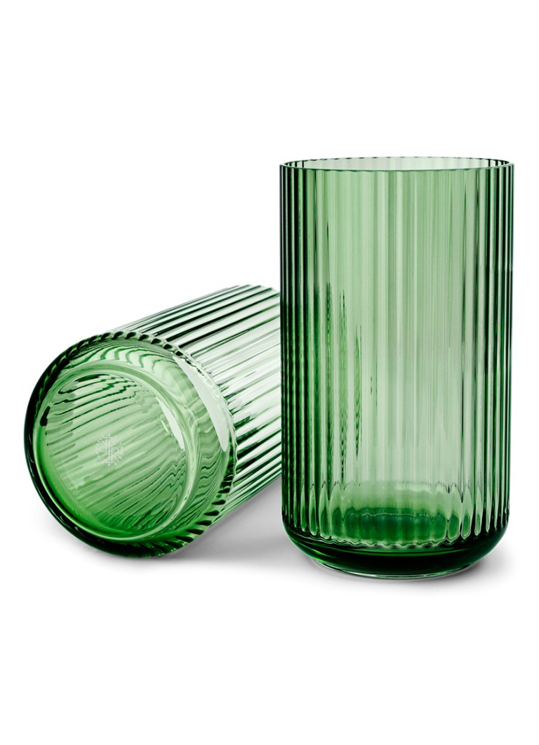 Lyngby Porcelaen Vaas 25 cm Groen - Deal