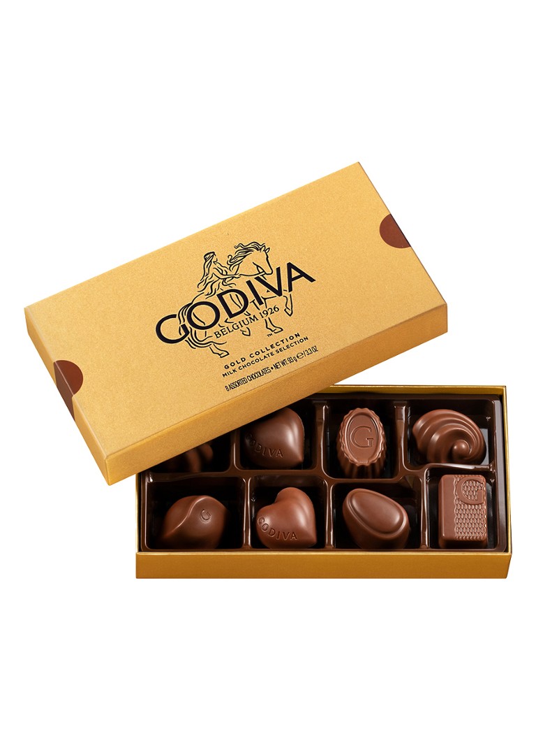 Godiva Gold Collection All Milk chocolade bonbons 8 stuks - Deal