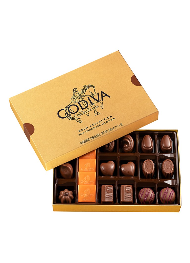 Godiva Gold Collection All Milk chocolade bonbons 20 stuks - Deal