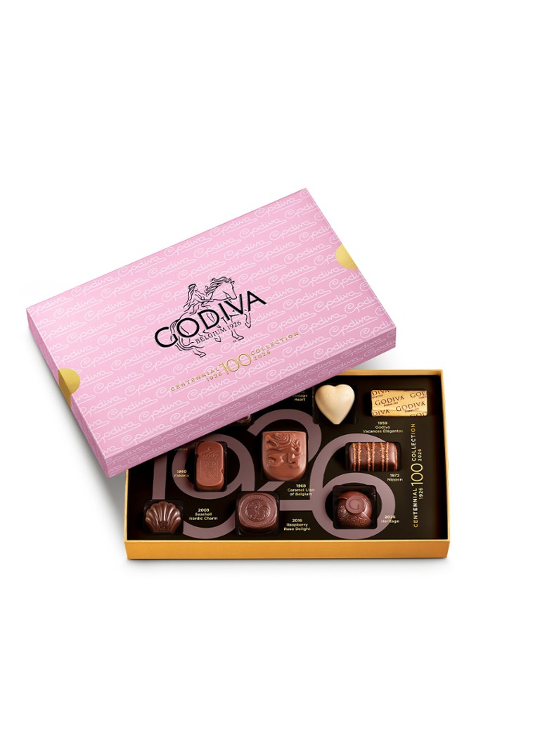 Godiva Centennial Collection 2026 pralines in giftbox 10 stuks 113 gram - Deal