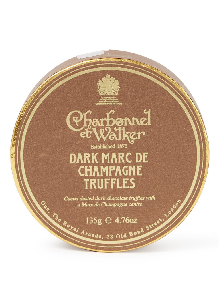 Charbonnel et Walker Marc de Champagne pure chocolade truffels 135 gram - Deal