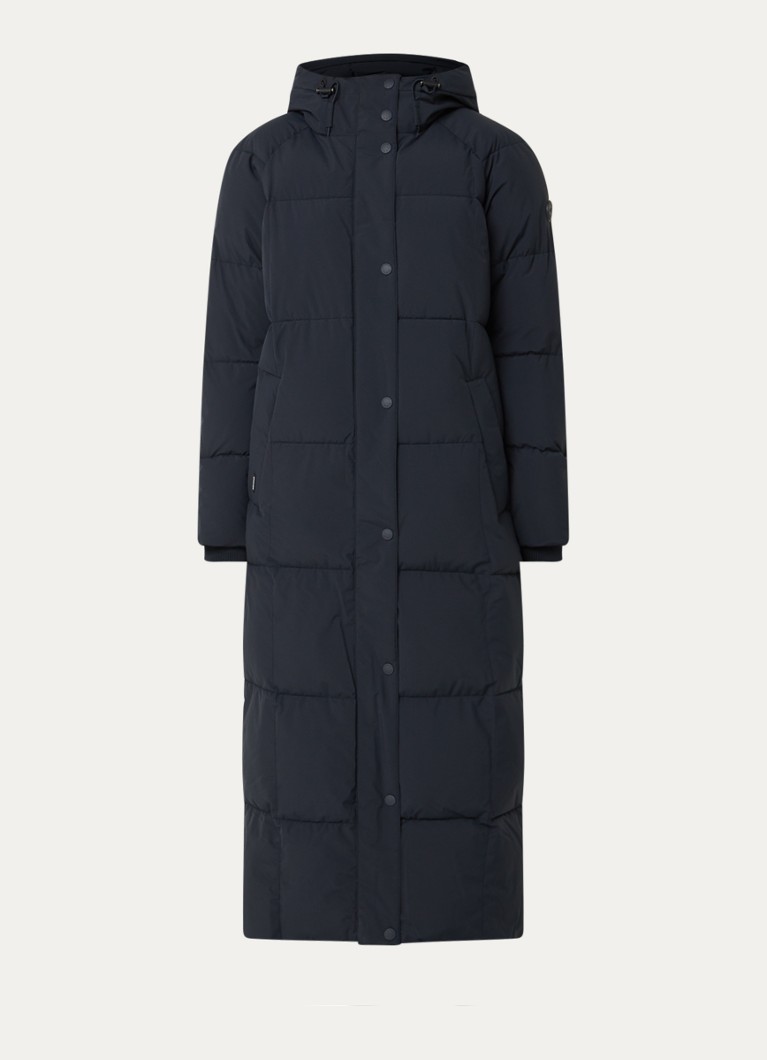 Airforce Dames Nia gewatteerde parka met steekzakken in de kleur Donkerblauw, maat: M