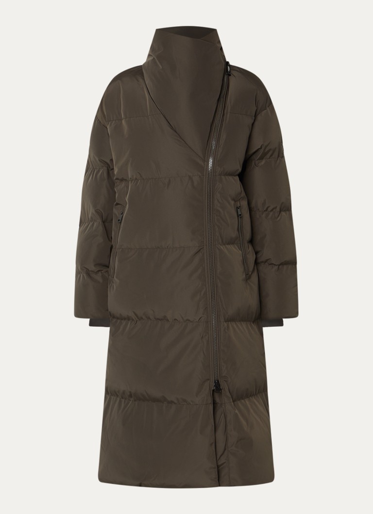 Airforce Dames Ruby parka met steekzakken in de kleur Bronsgroen, maat: M