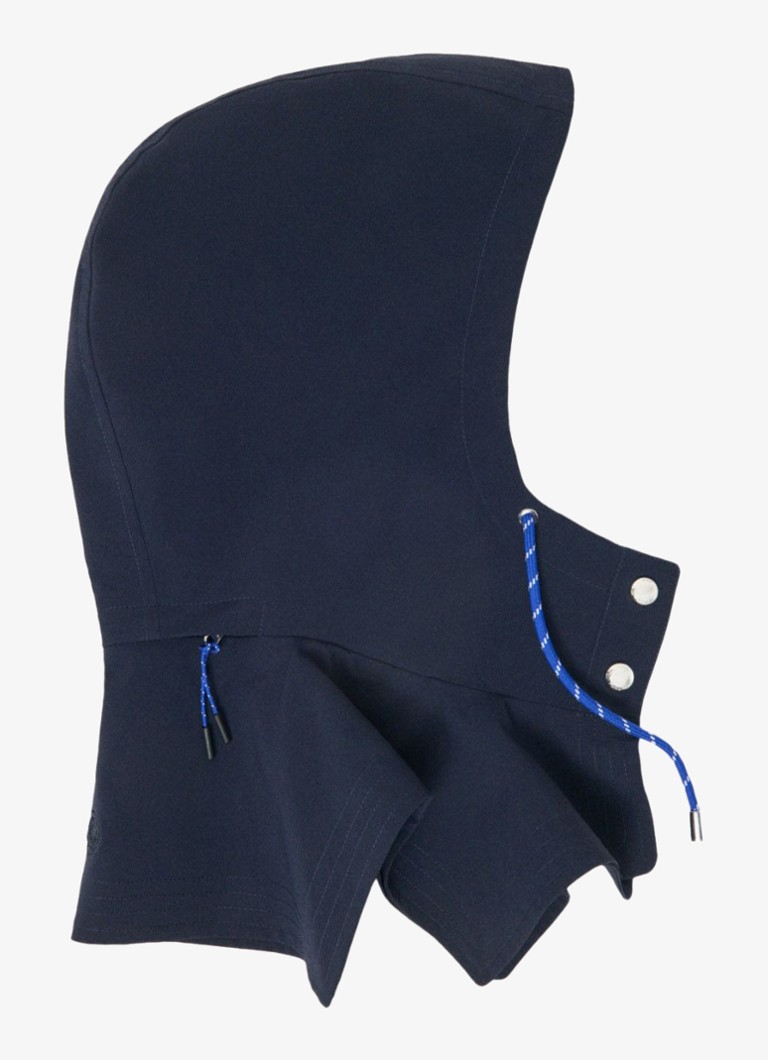 Maje Dames Afneembare waterproof capuchon in de kleur Donkerblauw