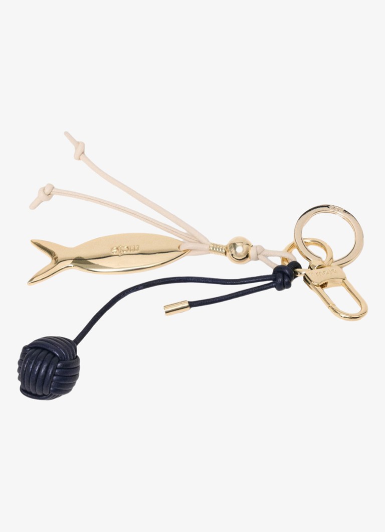 Maje Dames Tasbedel met leer detail in de kleur Multicolor