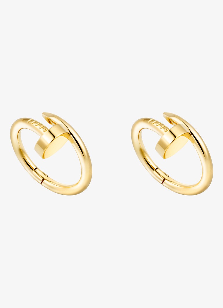 Cartier Heren Juste un Clou manchetknopen van 18 karaat geelgoud CROG000748 in de kleur Geelgoud