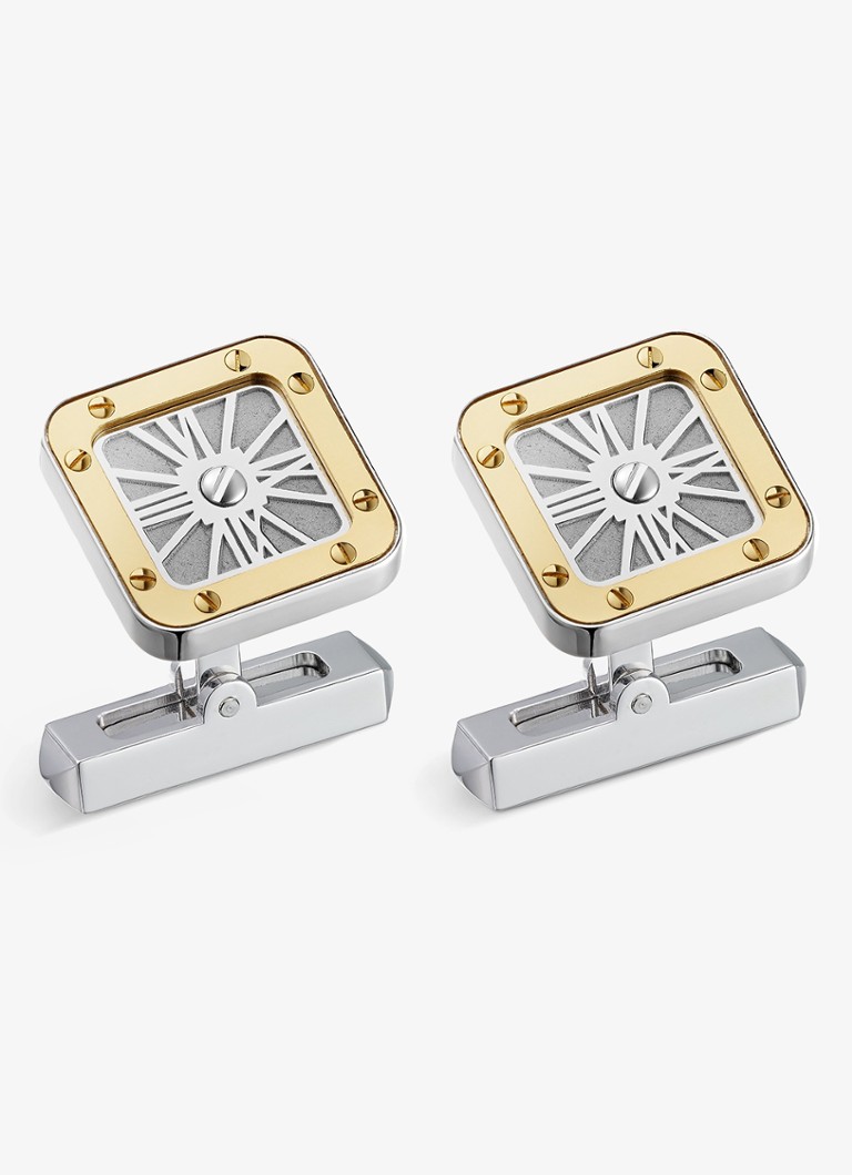 Cartier Heren Santos de Cartier manchetknopen CROG000232 in de kleur Zilver