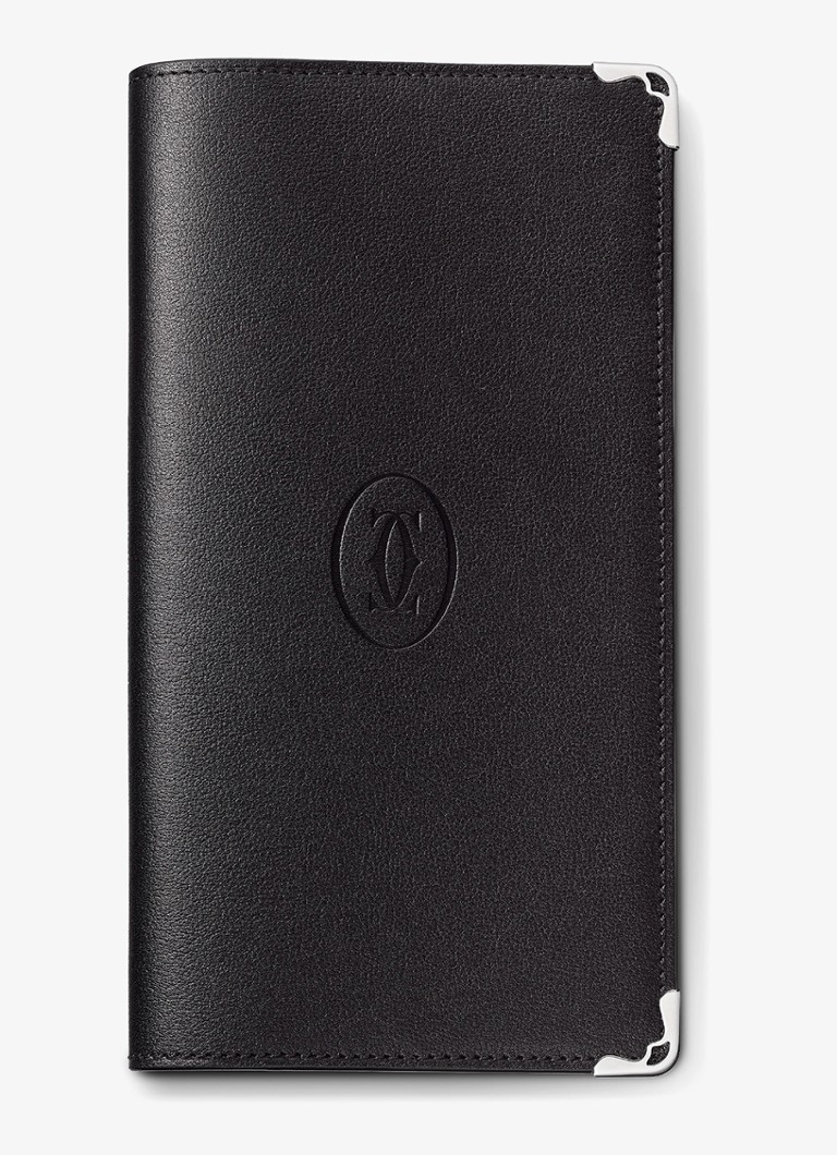 Cartier Must de Cartier zakagenda, groot model van kalfsleer CRL3001528 Zwart - Deal