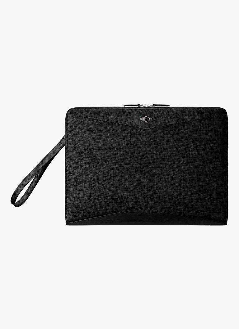 Cartier Dames Cartier Losange clutch van kalfsleer CRL1002636 in de kleur Zwart