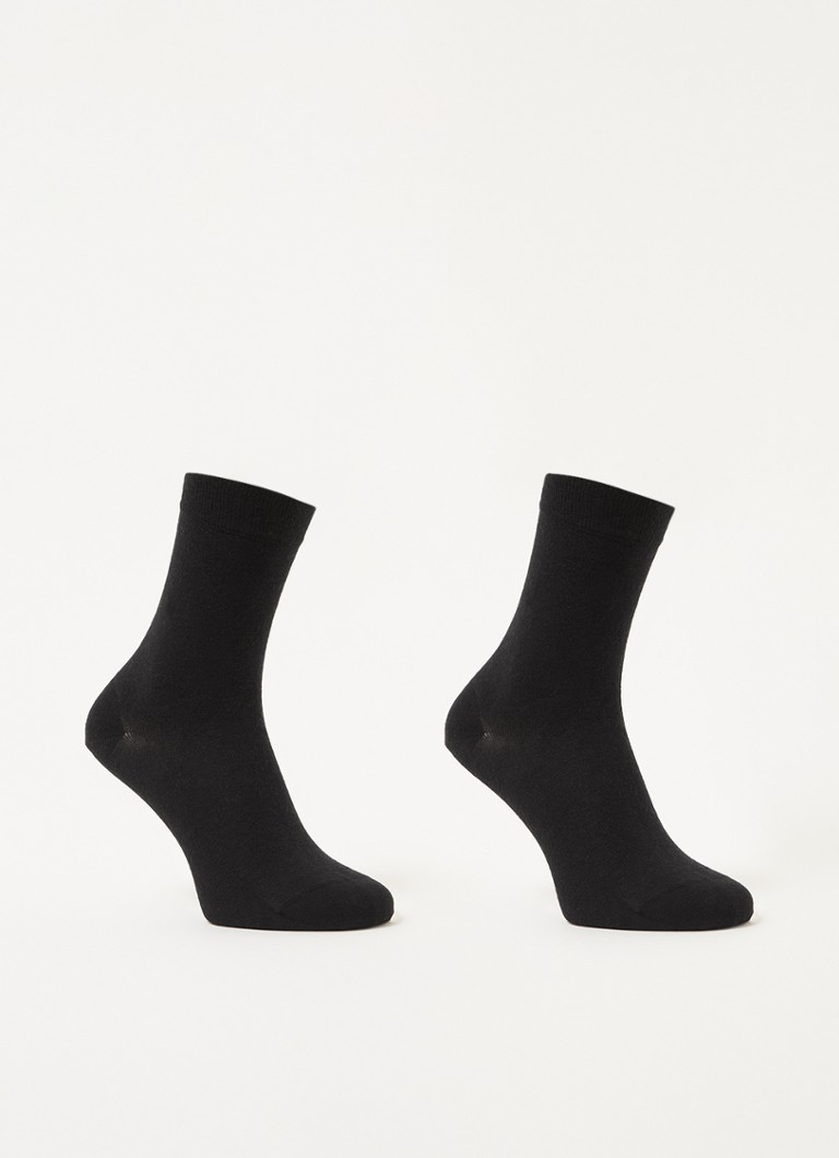 MarcMarcs Dames Sokken in kasjmierblend in de kleur Zwart, maat: 35-38