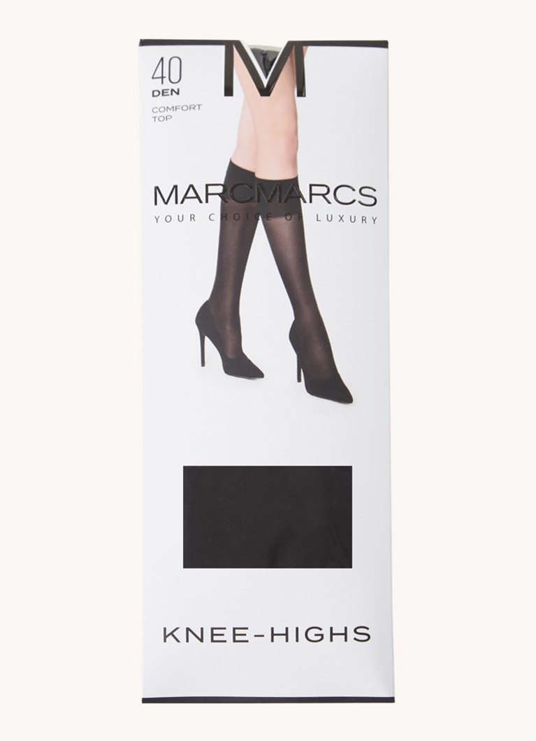 MarcMarcs Dames Pantysokken in 40 denier in de kleur Zwart, maat: S-M