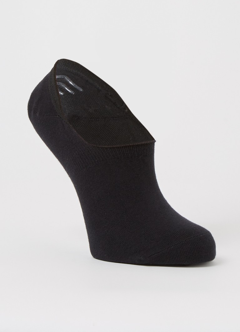 MarcMarcs Dames Invinsible sneakersokken in 2-pack in de kleur Zwart, maat: 43-46