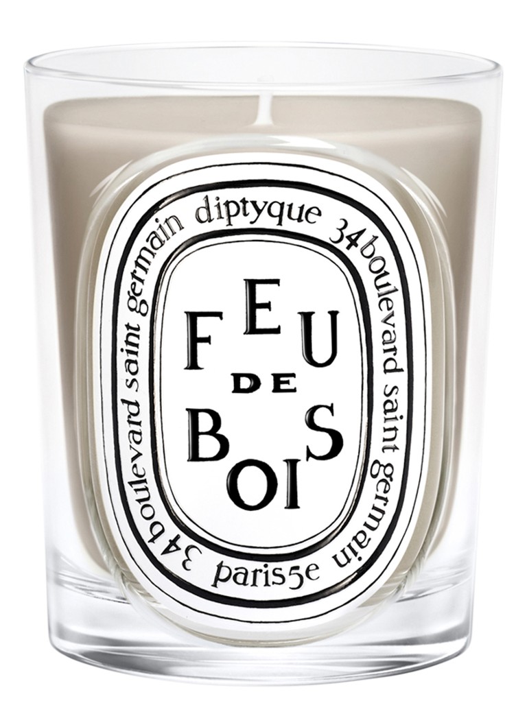 DIPTYQUE Feu de Bois Classic geurkaars 190 gram Beige - Deal