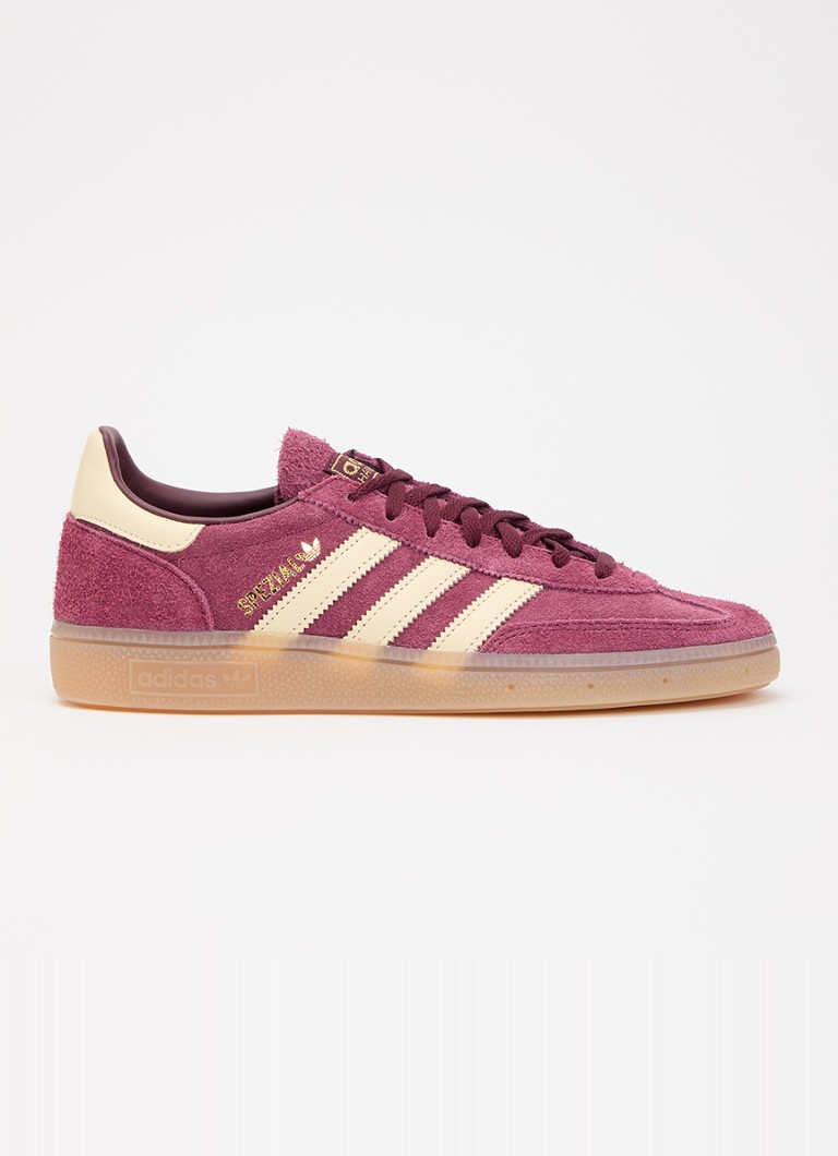 Adidas Dames Handball Spezial sneaker van suède in de kleur Vanillegeel, maat: 42