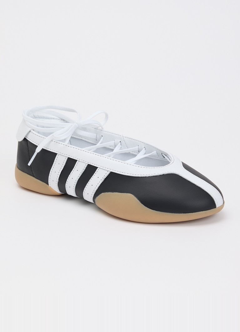 Adidas Dames Taekwondo ballerina van leer in de kleur Zwart, maat: 38