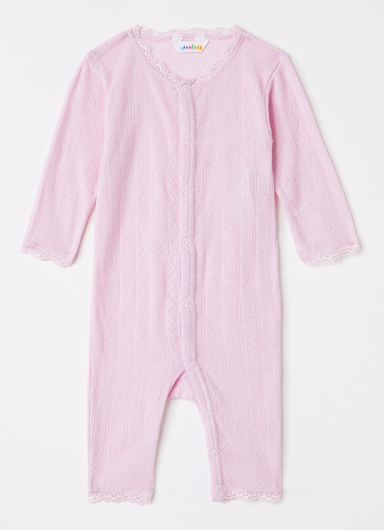 Joha Meisjes Babypak in zijdeblend in de kleur Roze, maat: 74