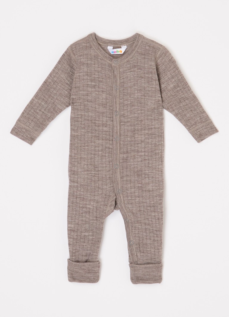 Joha Meisjes Babypak van merino wol in de kleur Lichtbruin, maat: 80