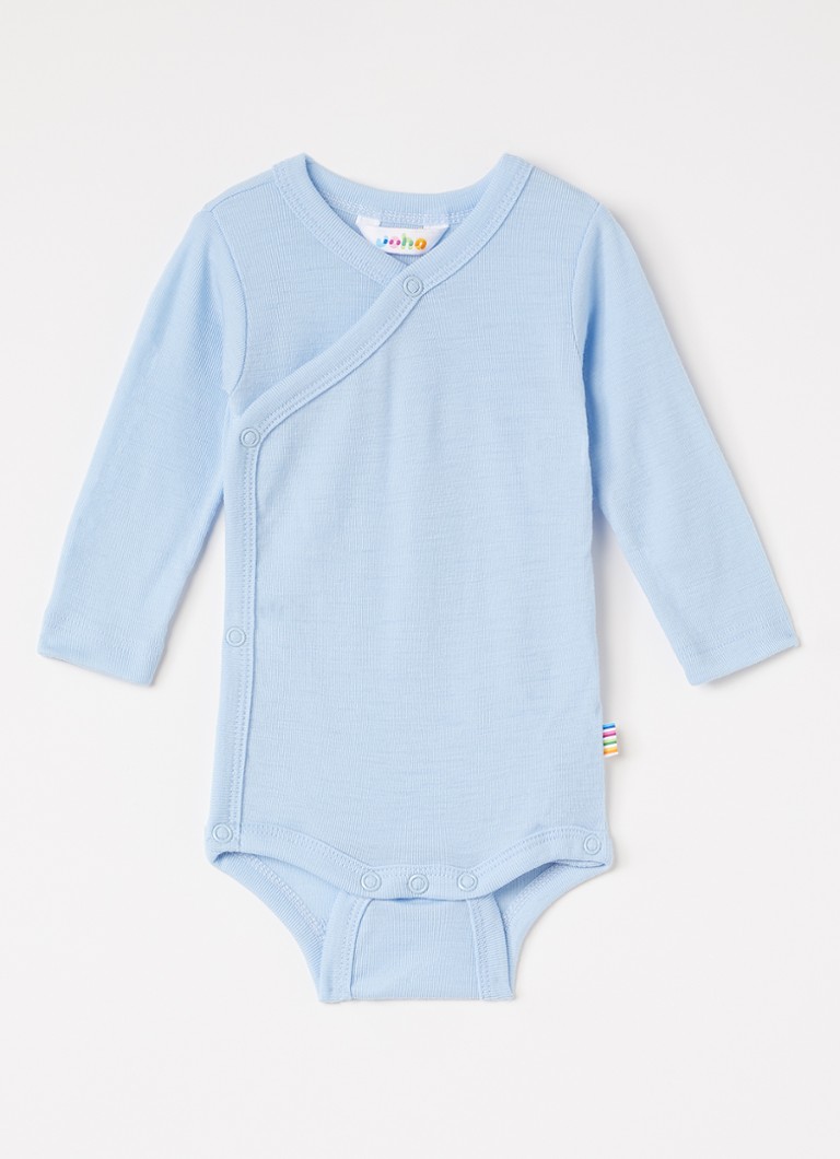Joha Meisjes Summer romper met overslag in de kleur Lichtblauw, maat: 62