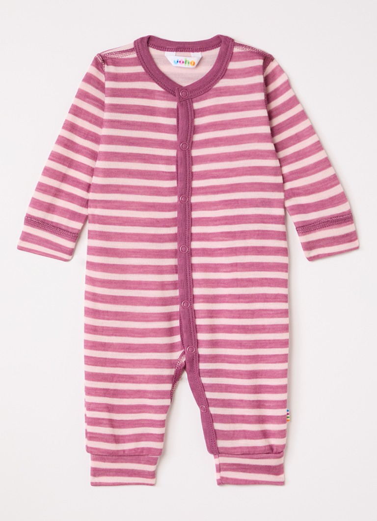 Joha Meisjes Babypak met print in de kleur Fuchsia, maat: 80