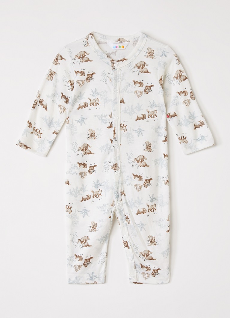 Joha Meisjes Babypak met print in de kleur Creme, maat: 50