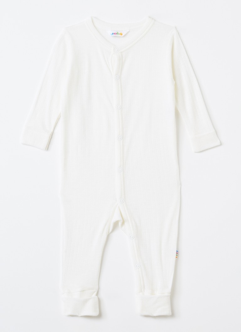 Joha Meisjes Babypak van merino wol in de kleur Gebroken wit, maat: 80