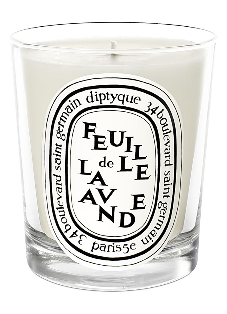 DIPTYQUE Feuille de Lavande Scented Candle - mini geurkaars 70 gram Creme - Deal