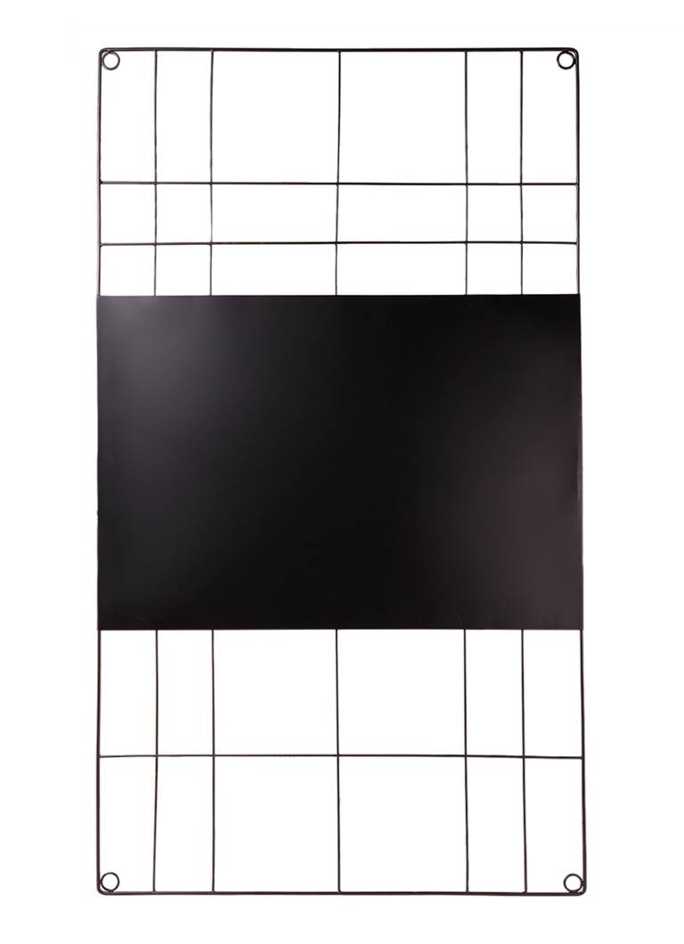 Vtwonen Wire memobord 60 x 105 cm Zwart - Deal