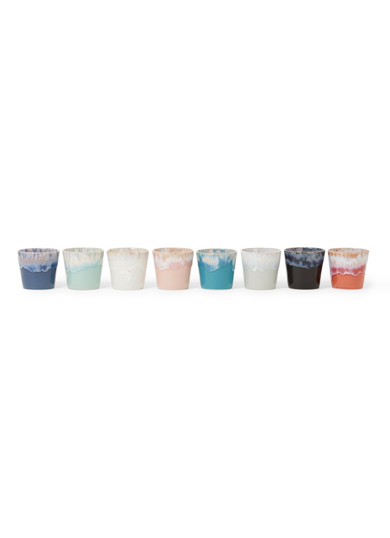 Costa Nova Grespresso lungo kopje 21 cl set van 8 Multicolor - Deal