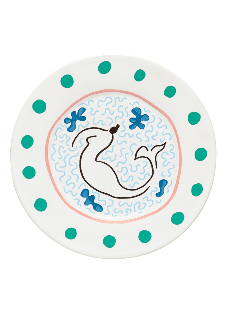 Costa Nova Summerblis Mermaid ontbijtbord 22 cm Multicolor - Deal