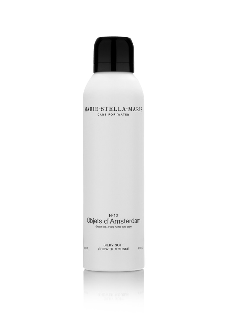 Marie-Stella-Maris No.12 Objets d’Amsterdam Shower Mousse - douchegel 200 ml Wit 200 ml Verzorging - Deal