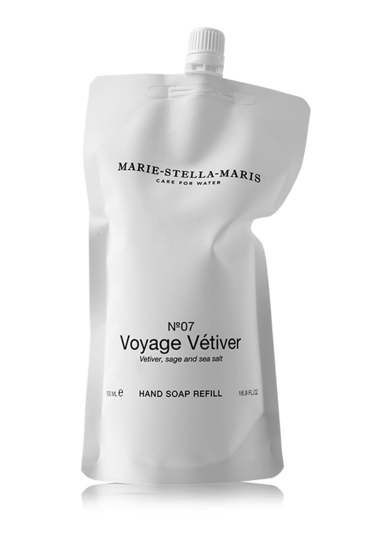 Marie-Stella-Maris No.07 Voyage Vétiver handzeep navulling 500 ml Wit 500 ml Verzorging - Deal