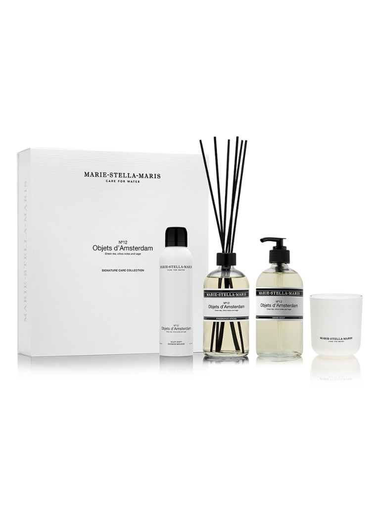 Marie-Stella-Maris Objets d'Amsterdam Signature Care - geuren- en verzorgingsset Transparant - Deal