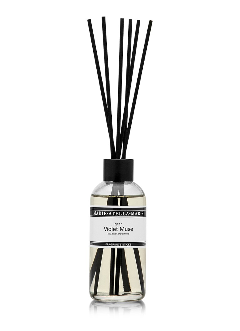 Marie-Stella-Maris Violet Muse geurstokjes 100 ml Transparant - Deal