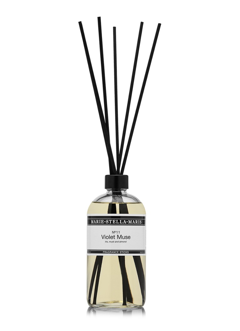 Marie-Stella-Maris Violet Muse geurstokjes 500 ml Transparant - Deal