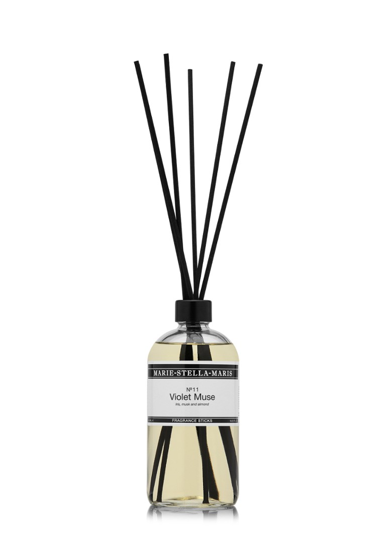 Marie-Stella-Maris Violet Muse geurstokjes 500 ml Transparant - Deal