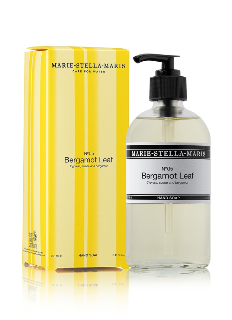 Marie-Stella-Maris No.05 Bergamot Leaf handzeep 250 ml Transparant 250ml Verzorging - Deal