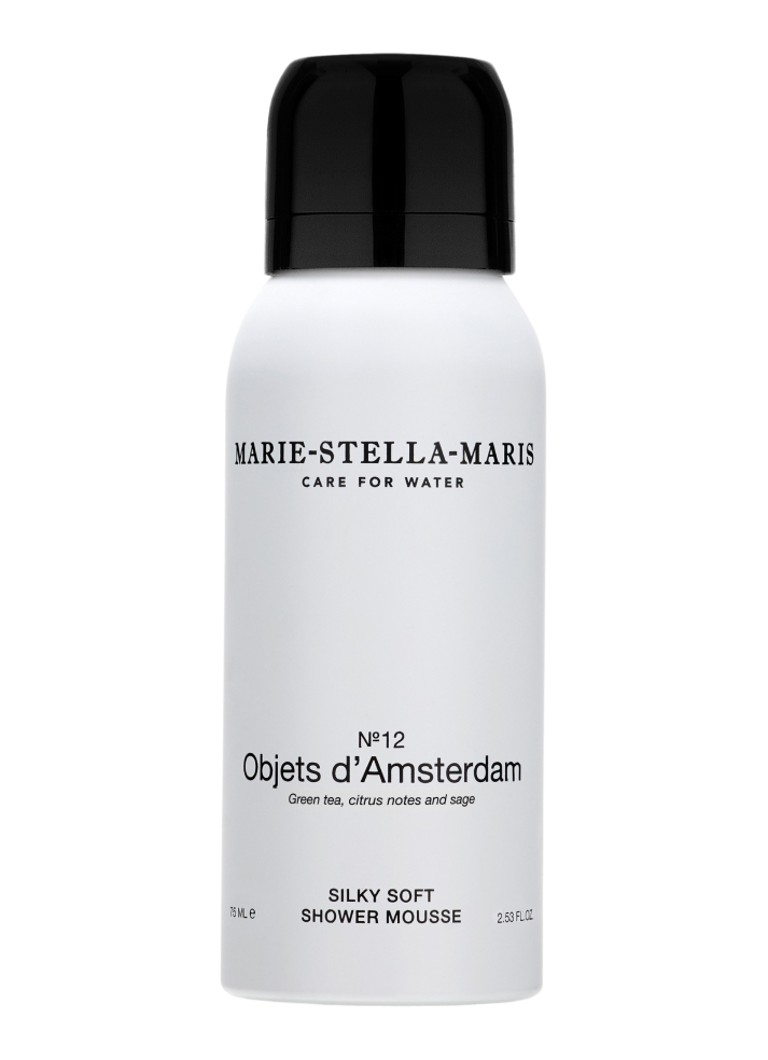 Marie-Stella-Maris No.12 Objets d’Amsterdam Silky Soft Shower Mousse - schuimende douchegel Transparant 75ml Verzorging - Deal