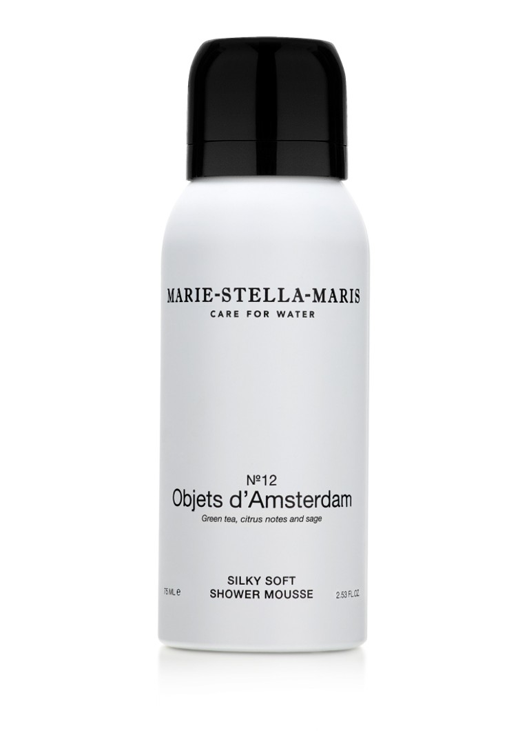 Marie-Stella-Maris No.12 Objets d’Amsterdam Silky Soft Shower Mousse - schuimende douchegel Transparant 75ml Verzorging - Deal