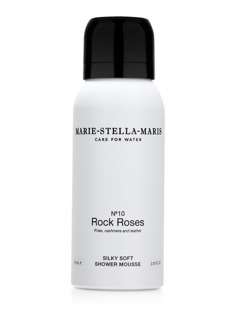 Marie-Stella-Maris No.10 Rock Roses Silky Soft Shower Mousse - schuimende douchegel Transparant 75ml Verzorging - Deal