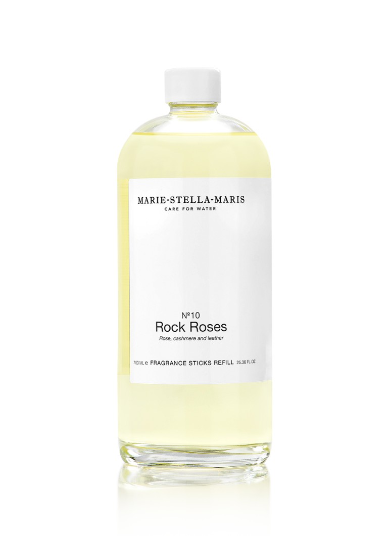 Marie-Stella-Maris No. 10 Rock Roses Fragrance Sticks - geurstokjes navulling 750 ml Transparant - Deal