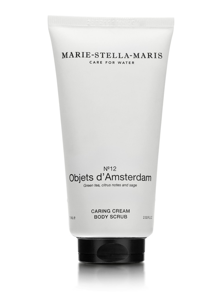 Marie-Stella-Maris No.12 Objets d' Amsterdam - lichaamsscrub Wit 75ml Verzorging - Deal