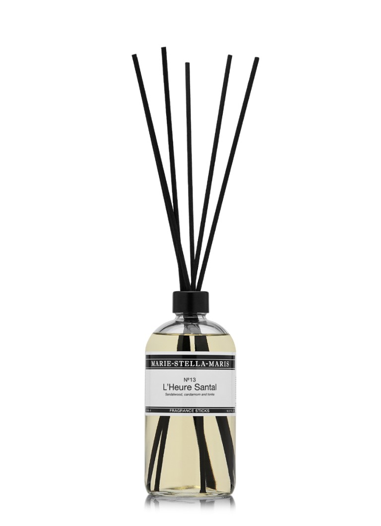 Marie-Stella-Maris L'Heure Santal geurstokjes 500 ml Transparant - Deal