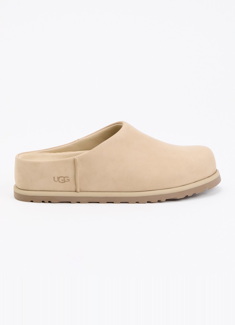 UGG Dames Otzo muiltje van nubuck in de kleur Beige, maat: 41