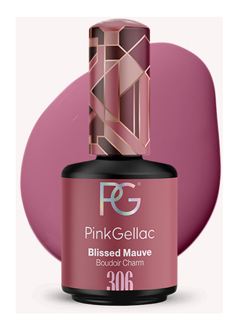 Pink Gellac 306 Blissed Mauve - gel nagellak 306 Blissed Mauve 1 MAAT Make-up - Deal