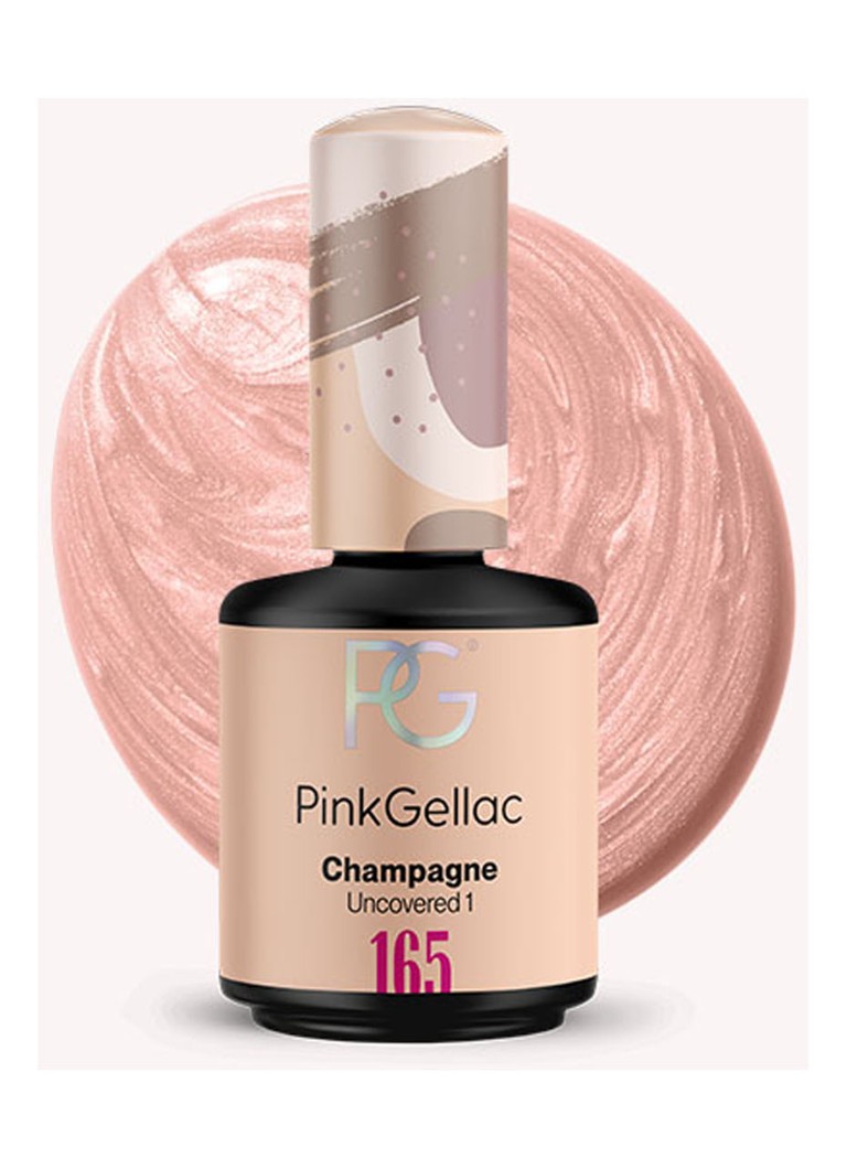Pink Gellac 165 Champagne - gel nagellak 165 Champagne 1 MAAT Make-up - Deal