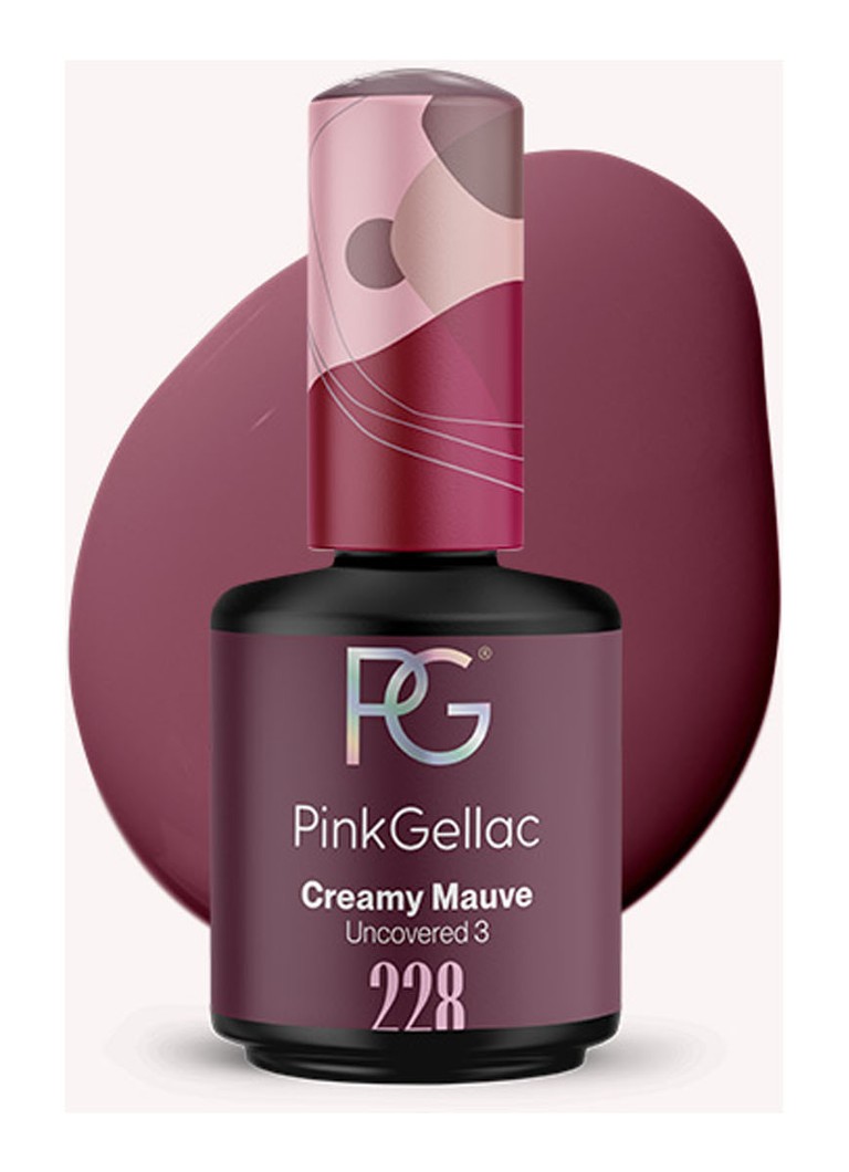 Pink Gellac 228 Creamy Mauve - gel nagellak 228 Creamy Mauve 1 MAAT Make-up - Deal